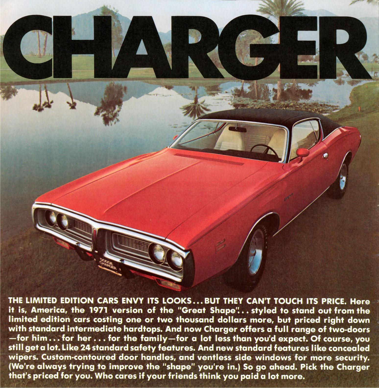 1971 Dodge Charger-Coronet Brochure Page 5